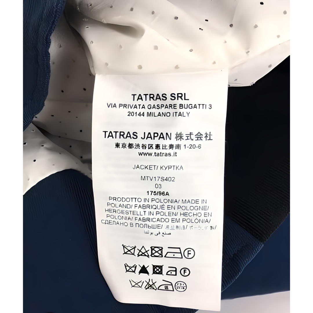 TATRAS × Lucio Vanotti / 別注 ルーズMA-1ブルゾン-