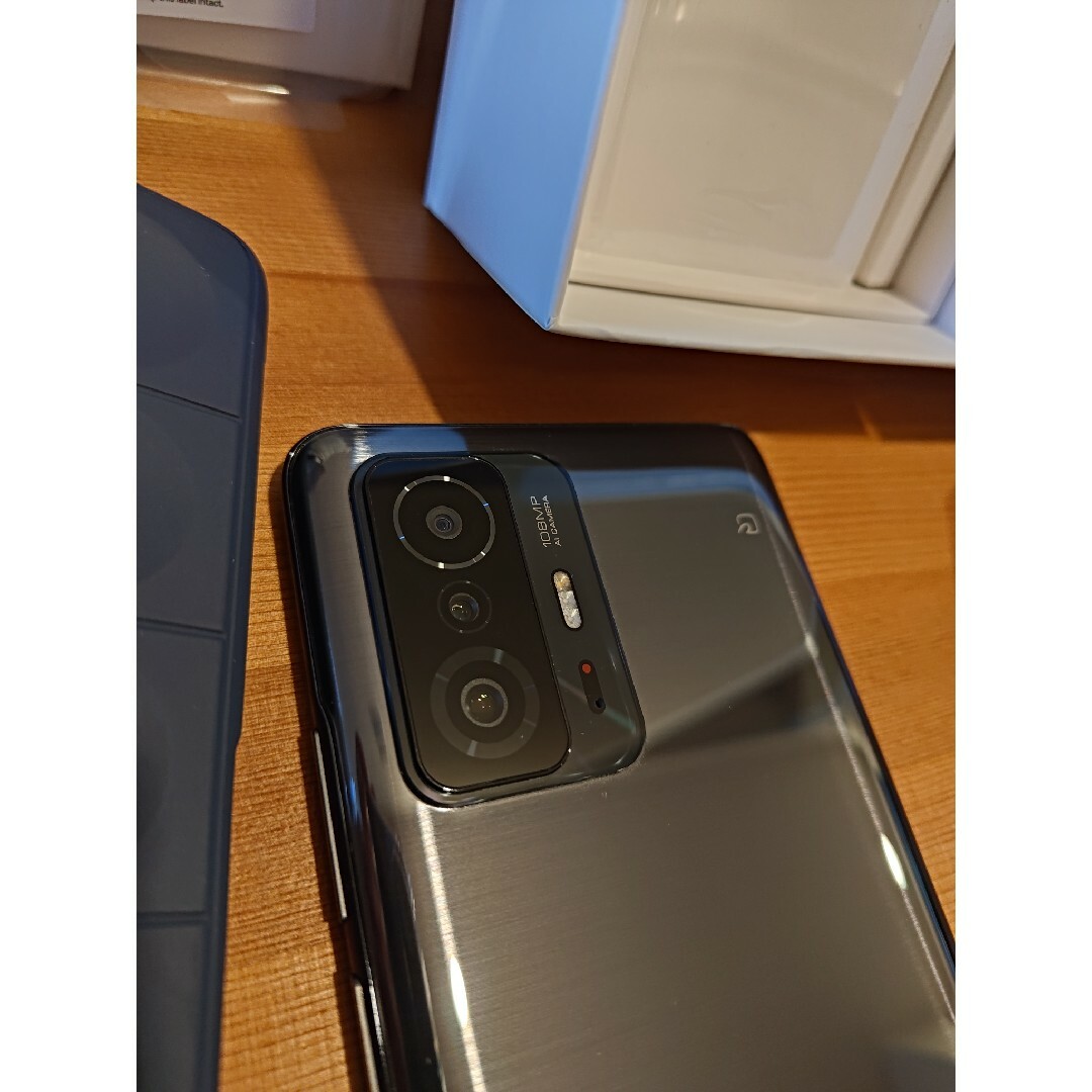 美品 Xiaomi 11T Pro 日本版 シムフリー グレー | serviciontegral