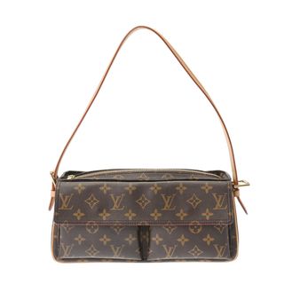 ルイヴィトン(LOUIS VUITTON)のルイヴィトン モノグラム ヴィバシテ MM ショルダーバッグ ブラウン(ショルダーバッグ)