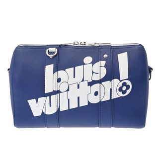 ルイヴィトン(LOUIS VUITTON)のルイヴィトン  シティキーポル エブリデイLV ショルダーバッグ ブルー(ショルダーバッグ)