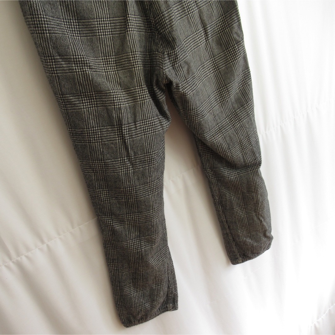 nonnative グレンチェック ウール ジョガーパンツ イージー スラックス