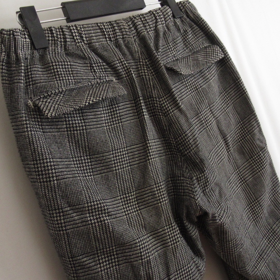 nonnative グレンチェック ウール ジョガーパンツ イージー スラックス