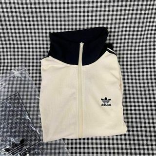 新品 adidas ワッフルトラックジャケット 男女兼用 L