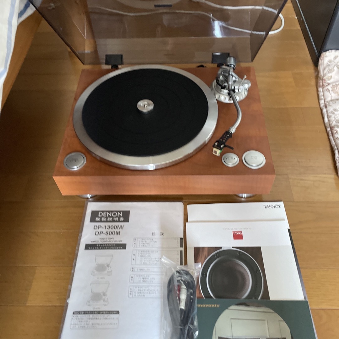 DENON レコードプレーヤー DP-500M