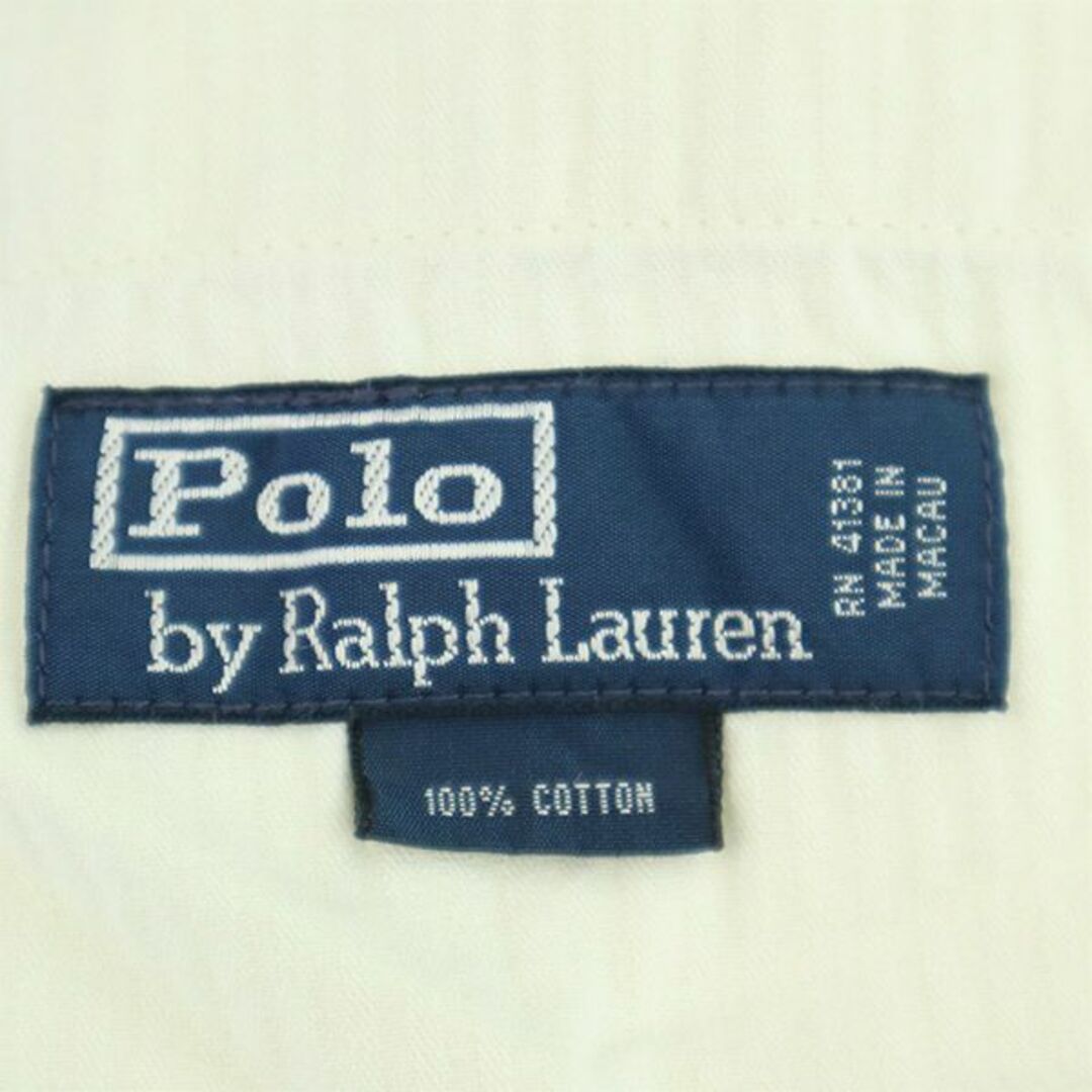 POLO RALPH LAUREN(ポロラルフローレン)の未使用 ポロラルフローレン コットン ショートパンツ W40 ベージュ POLO RALPH LAUREN メンズ 【中古】  【231017】 メンズのパンツ(ワークパンツ/カーゴパンツ)の商品写真