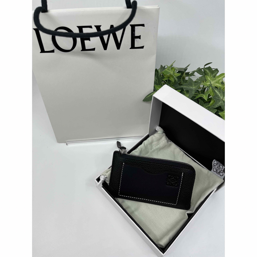 【極美品/現行品】LOEWE ロエベ アナグラム フラグメントケース ブラック