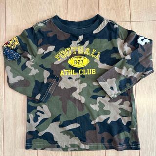 ポロラルフローレン(POLO RALPH LAUREN)の【ポロラルフローレン】　迷彩柄　ロンT 長袖Tシャツ　100㎝　綿100%(Tシャツ/カットソー)