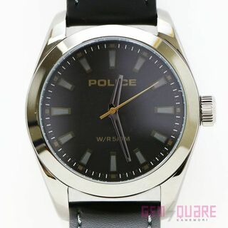 ポリス(POLICE)のPOLICE ポリス クォーツ 腕時計 男 黒PVD SS 未使用品 JA22044(腕時計(アナログ))
