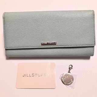 ジルスチュアート(JILLSTUART)のU130 新品 ジルスチュアート レディース 長財布 財布 サックス 牛革(財布)