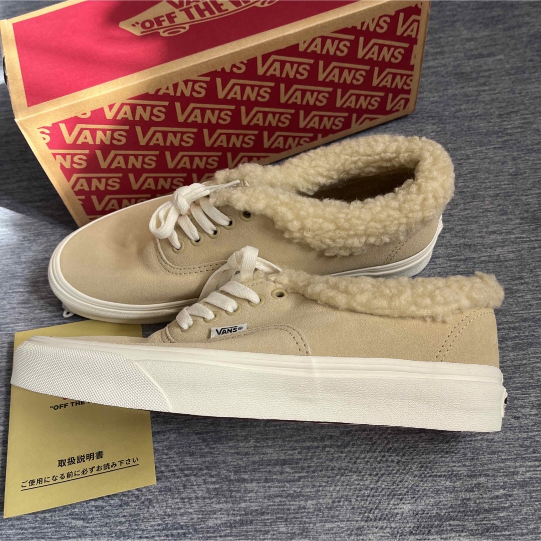 新品 vans ボアスリッポン オーセンティックシェルパ