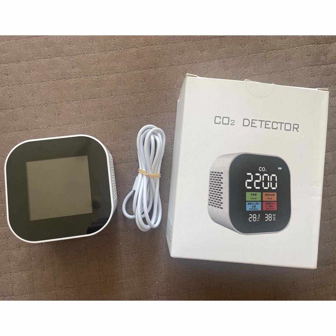 co2detector /二酸化炭素測定器 スマホ/家電/カメラの生活家電(その他)の商品写真