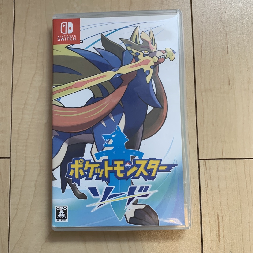 任天堂(ニンテンドウ)のポケットモンスター ソード Switch エンタメ/ホビーのゲームソフト/ゲーム機本体(家庭用ゲームソフト)の商品写真