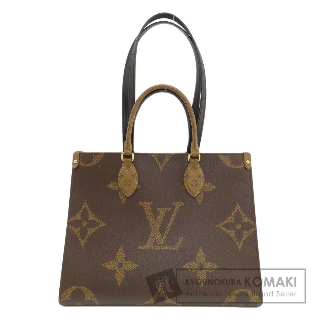 LOUIS VUITTON(ルイヴィトン)のLOUIS VUITTON M45321 オンザゴーMM モノグラムジャイアント トートバッグ モノグラムリバース レディース レディースのバッグ(トートバッグ)の商品写真