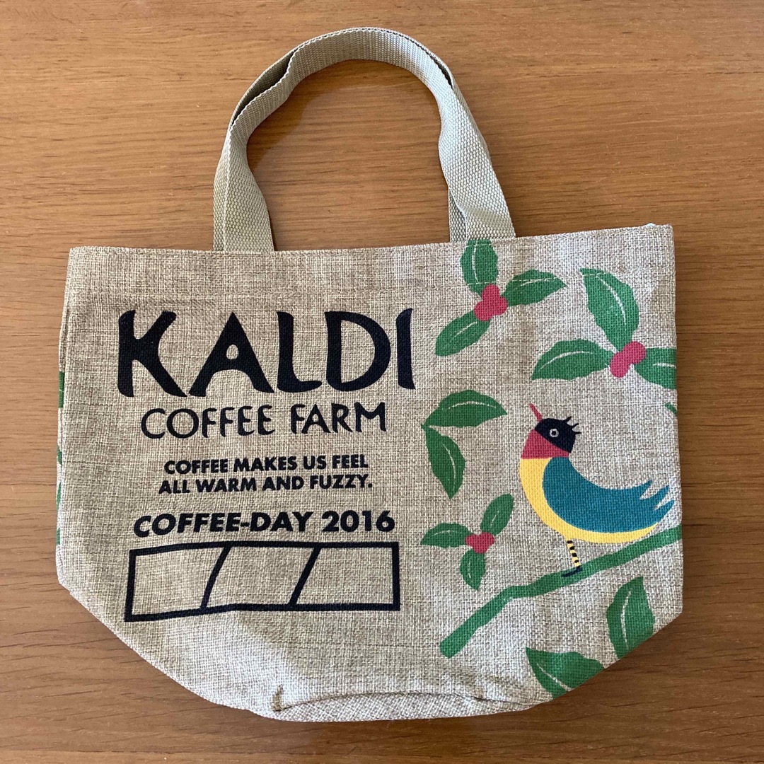 KALDI(カルディ)のカルディ コーヒーバッグ【未使用品】 エンタメ/ホビーのコレクション(ノベルティグッズ)の商品写真