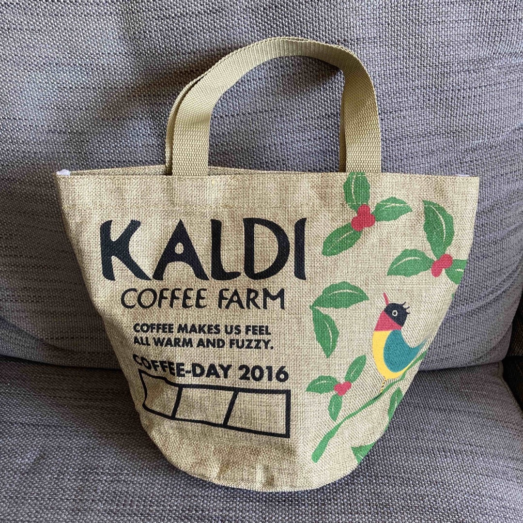 KALDI(カルディ)のカルディ コーヒーバッグ【未使用品】 エンタメ/ホビーのコレクション(ノベルティグッズ)の商品写真