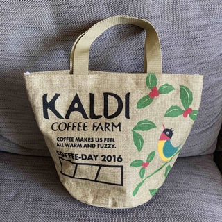 カルディ(KALDI)のカルディ コーヒーバッグ【未使用品】(ノベルティグッズ)
