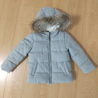 ベビーギャップ(babyGAP)の【きれい目な中古】ベビーギャップ キッズ グレー コート アウター 110㎝★他(コート)