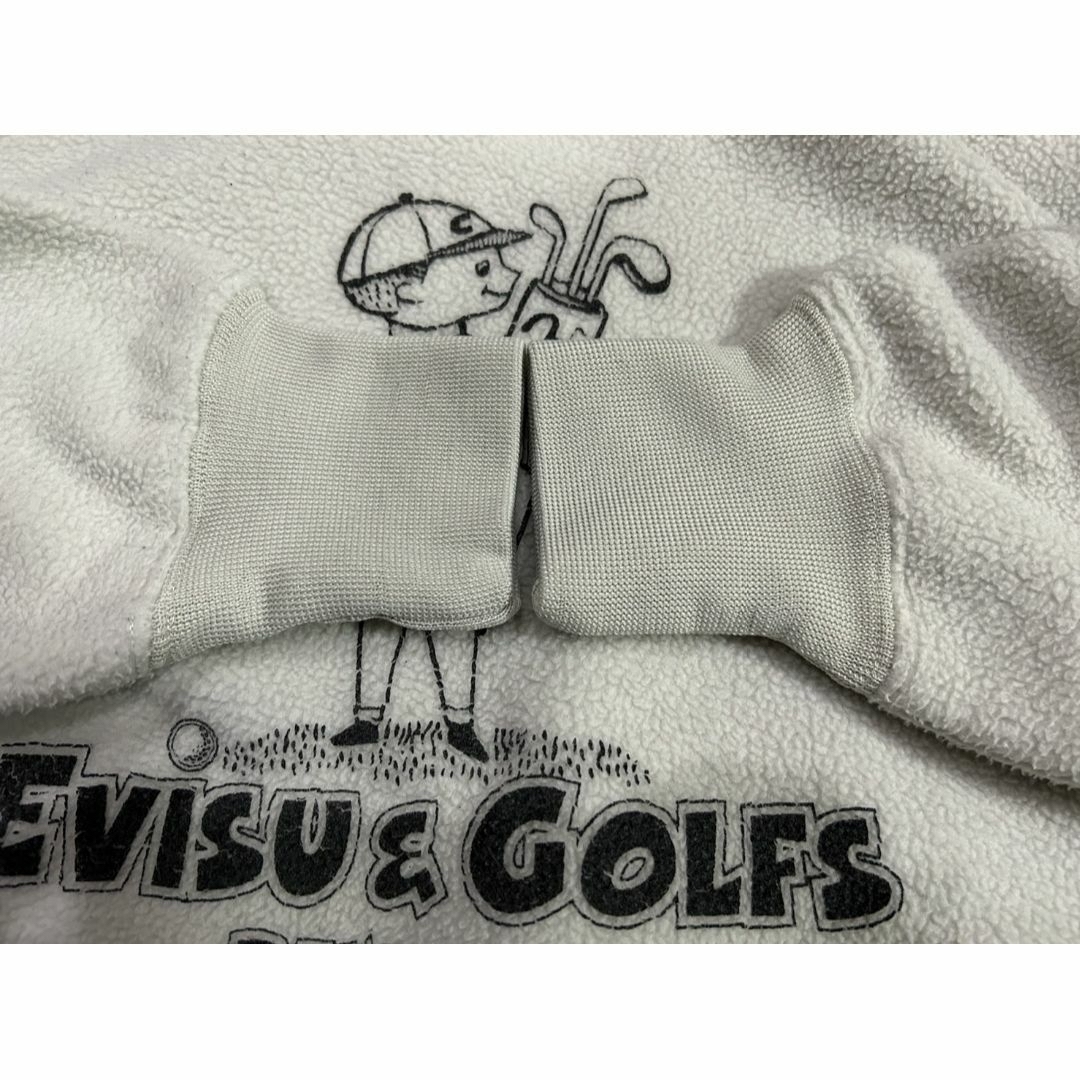 EVISU(エビス)の＊YAMANE EVISU＆GOLFS カモメ刺繍 フリース トレーナー 40 メンズのトップス(その他)の商品写真