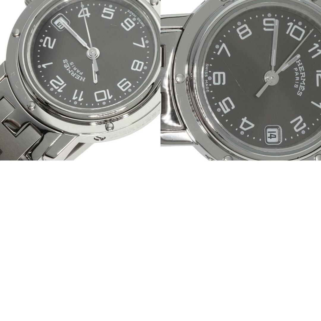 HERMES CL4.210 クリッパー 腕時計 SS SS レディース