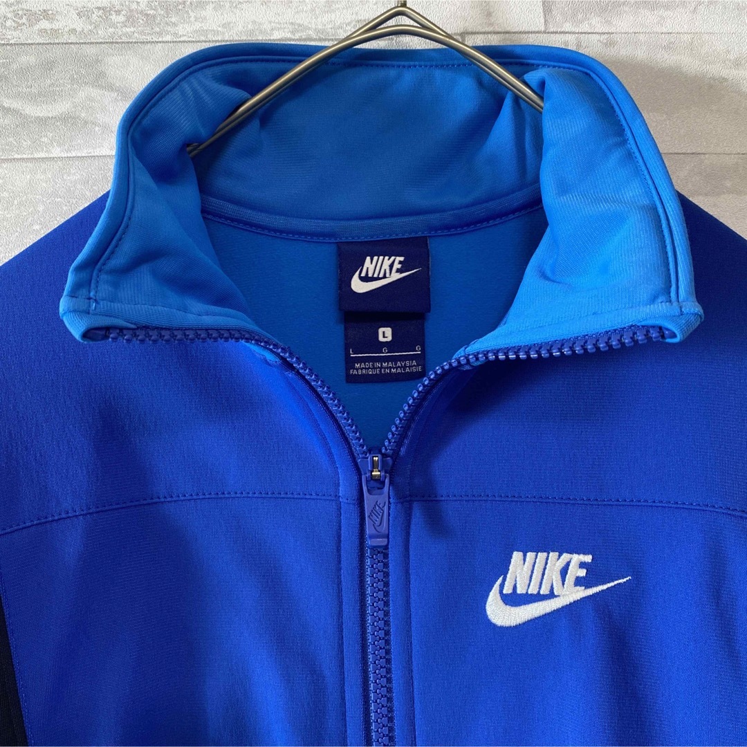 NIKE(ナイキ)の★好配色★美品★NIKE ヴィンテージ　トラックジャケット メンズのトップス(ジャージ)の商品写真