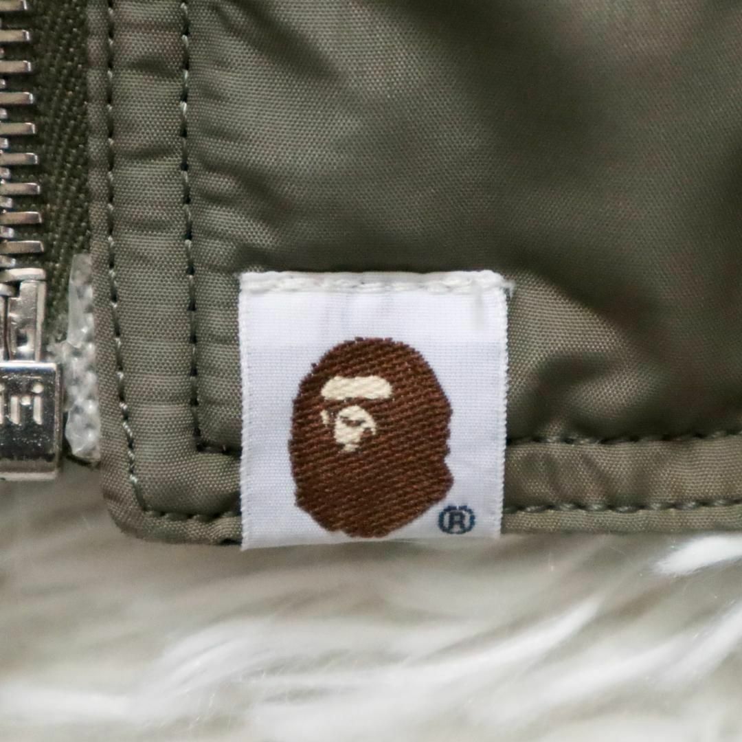 A BATHING APE リバーシブルMA-1 ダウンジャケット 中綿ダウン 2