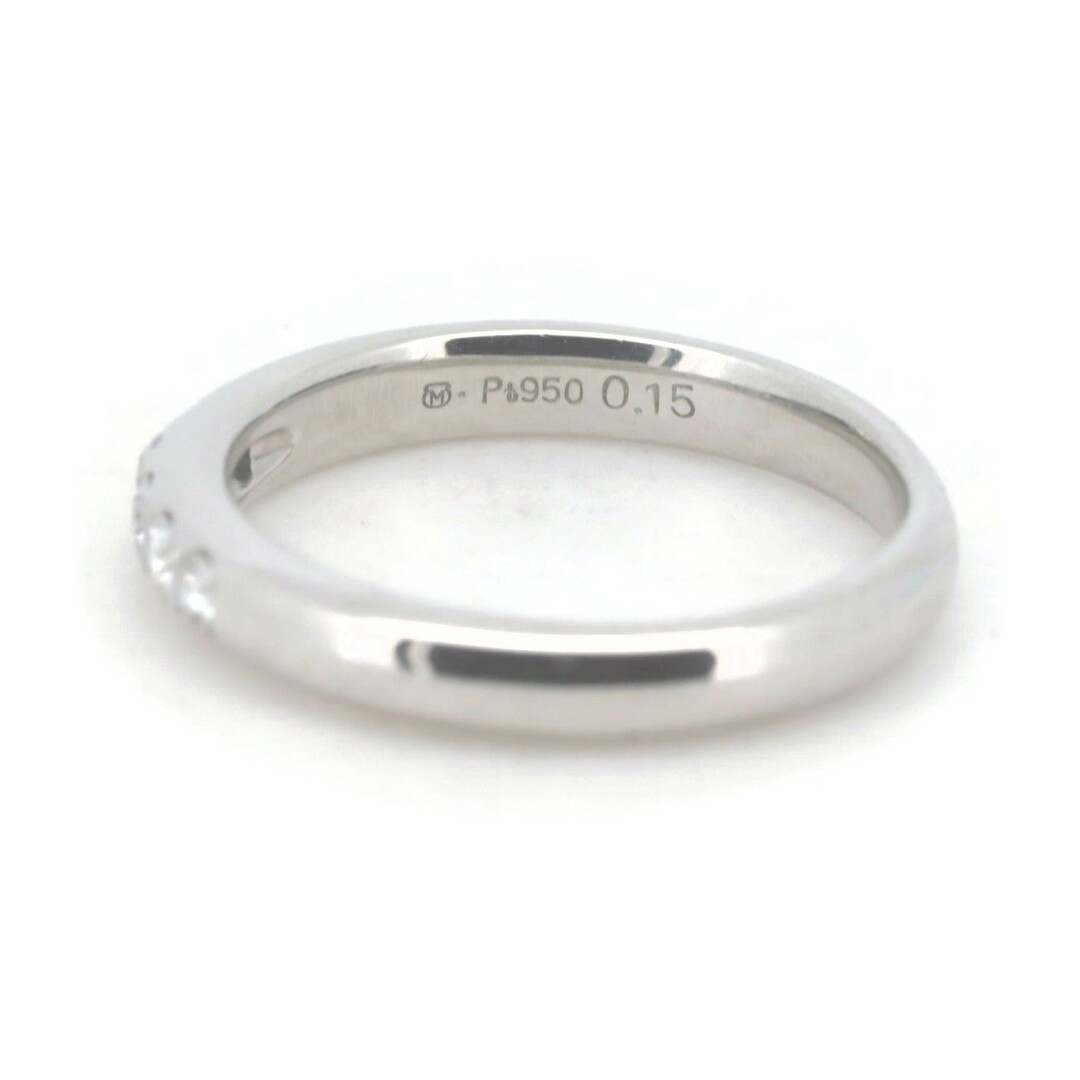 MIKIMOTO(ミキモト)の目立った傷や汚れなし ミキモト ダイヤモンド リング 指輪 0.15ct 11号 PT950(プラチナ) レディースのアクセサリー(リング(指輪))の商品写真
