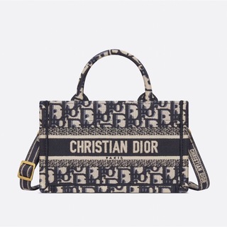 クリスチャンディオール(Christian Dior)の新作 新品 DIOR BOOK TOTE ミニトート ストラップ付き オブリーク(ショルダーバッグ)