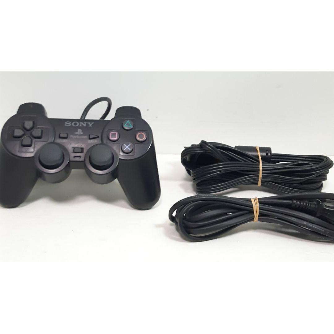 PlayStation2(プレイステーション2)の★動作品★　ソニー　プレステ2 SCPH-30000 CB　フルセット エンタメ/ホビーのゲームソフト/ゲーム機本体(家庭用ゲーム機本体)の商品写真