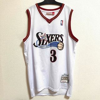 ミッチェルアンドネス(MITCHELL & NESS)のNBA ミッチェルアンドネス シクサーズ アイバーソン ジャージ(バスケットボール)