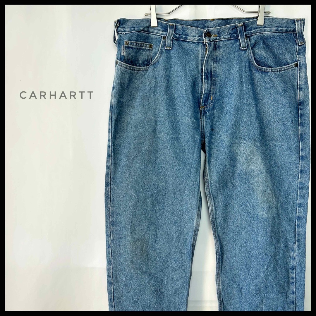 carhartt ワイドバギーデニムパンツ　ジーンズ　ゆるだぼ　ビッグシルエット