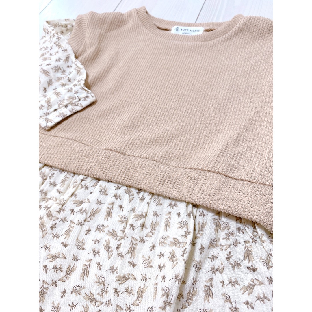 Rope' Picnic(ロペピクニック)のロペピクニック　トップス　100 キッズ/ベビー/マタニティのキッズ服女の子用(90cm~)(Tシャツ/カットソー)の商品写真