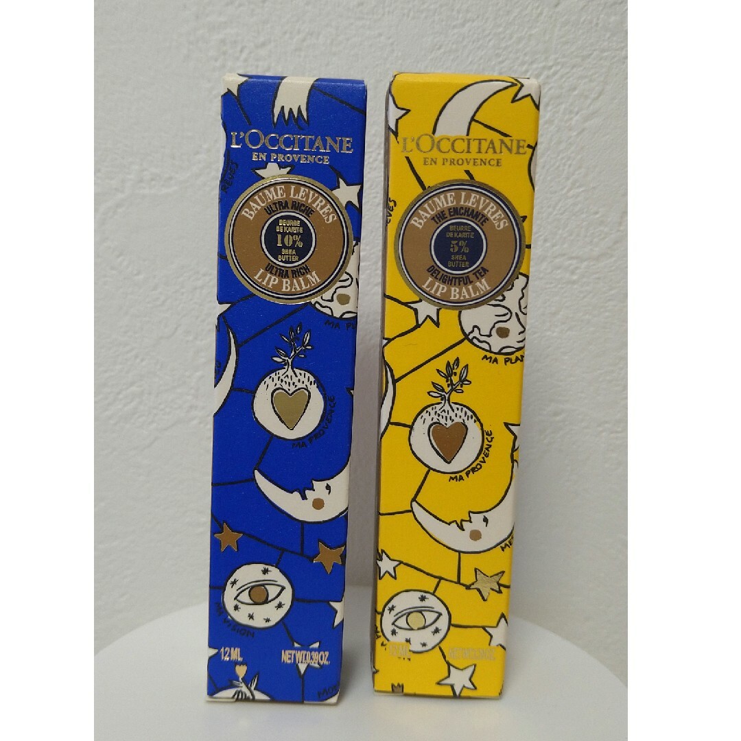 L'OCCITANE(ロクシタン)の☆新品 L'OCCITANE ロクシタン リップバーム ２本 コスメ/美容のベースメイク/化粧品(リップグロス)の商品写真