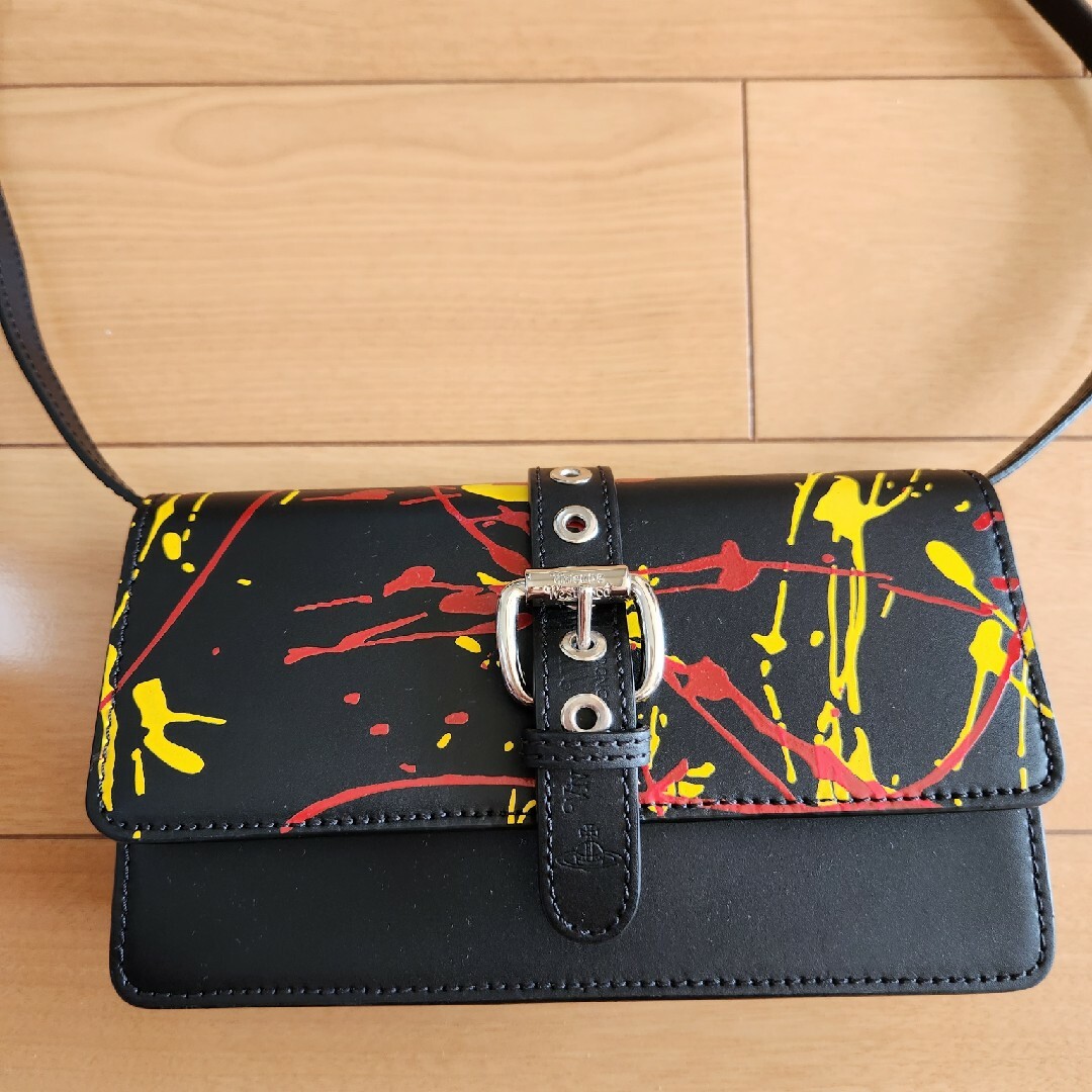 廃盤 激レア Vivienne Westwood レザー ショルダー バッグ