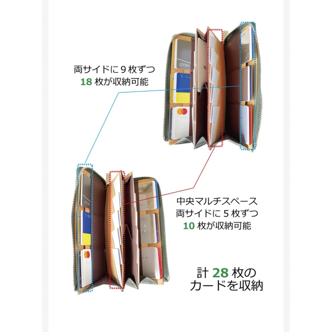 利き手を選ばない長財布・PROUDY