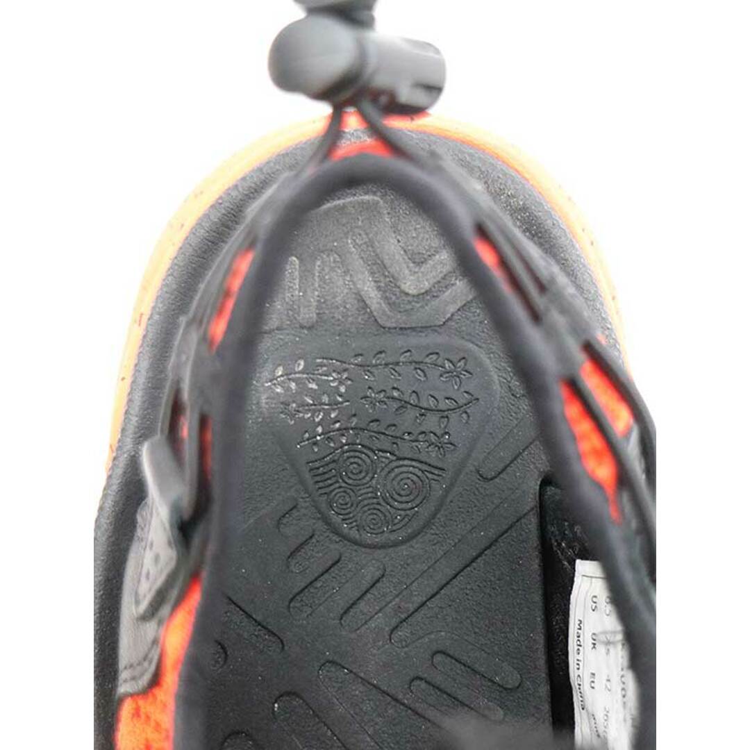 Flower Mountain フラワーマウンテン ベルクロスニーカーサンダル オレンジ ブラック 42 メンズの靴/シューズ(サンダル)の商品写真