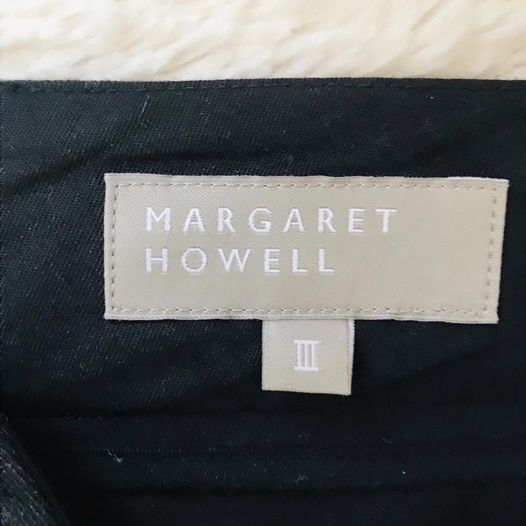 MARGARET HOWELL - マーガレットハウエル パンツ ウール ワイド