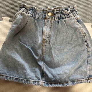 ザラキッズ(ZARA KIDS)のZARAデニムスカート　キッズ(スカート)