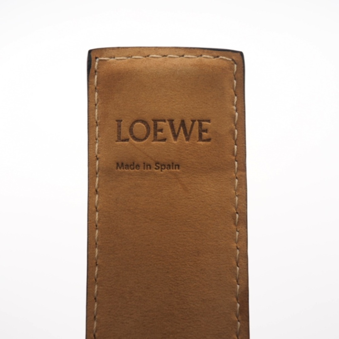 ロエベ LOEWE ブレスレット
 アナグラム スラップ ブラウン