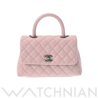 シャネル(CHANEL)の中古 シャネル CHANEL A92990 23番台 レディース ハンドバッグ マトラッセ ピンク /アンティーク調シルバー金具 グレインドカーフスキン(ハンドバッグ)