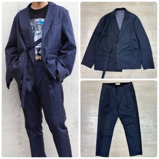 19aw Jieda スイッチング テーラード ジャケット スラックス セット