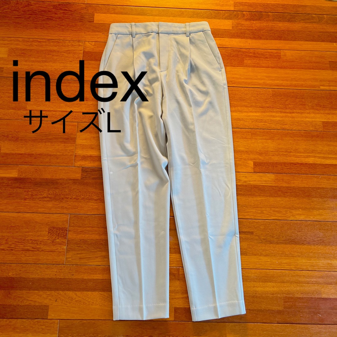 INDEX(インデックス)のindex パンツ　サイズL  レディースのパンツ(カジュアルパンツ)の商品写真