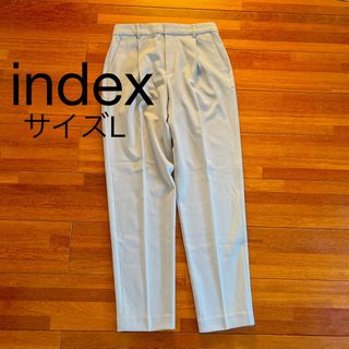 インデックス(INDEX)のindex パンツ　サイズL (カジュアルパンツ)