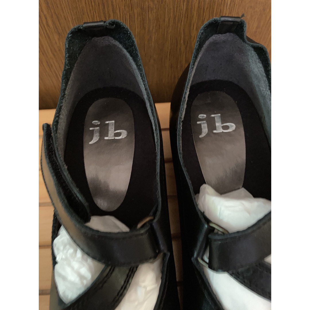 JUMBO ジャンボ　jb 靴　革　パンプス　黒　新品未使用　本革　靴工房 1