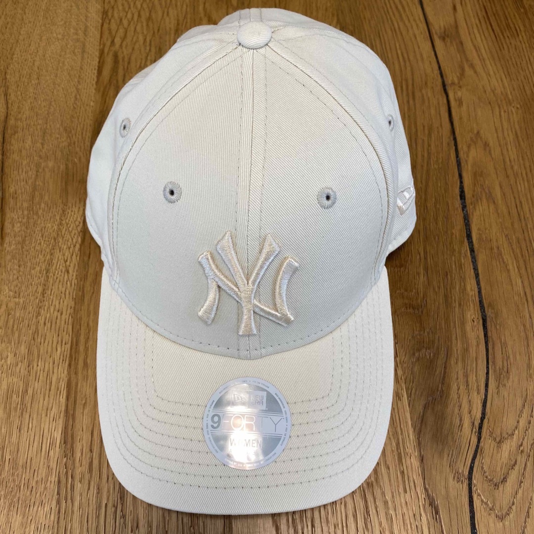 【新品未使用】New Era オフホワイト　キャップ