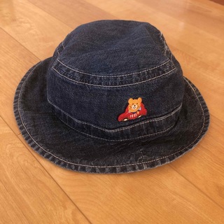 ミキハウス(mikihouse)のミキハウス　デニム帽子　50(帽子)