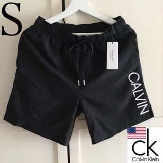 Calvin Klein - 【新品】カルバンクライン USA メンズ ck 水着 S 黒 ...