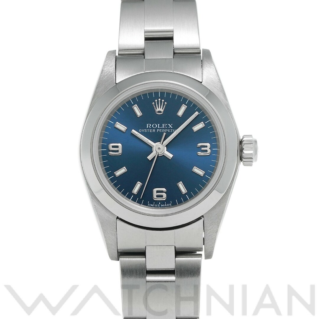 ロレックス ROLEX 76080 A番(1999年頃製造) ブルー レディース 腕時計