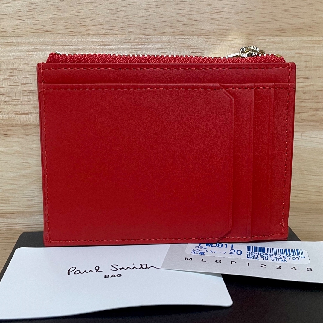 Paul Smith - 新品 ポールスミス PAULSMITH コインパスケース 牛革の