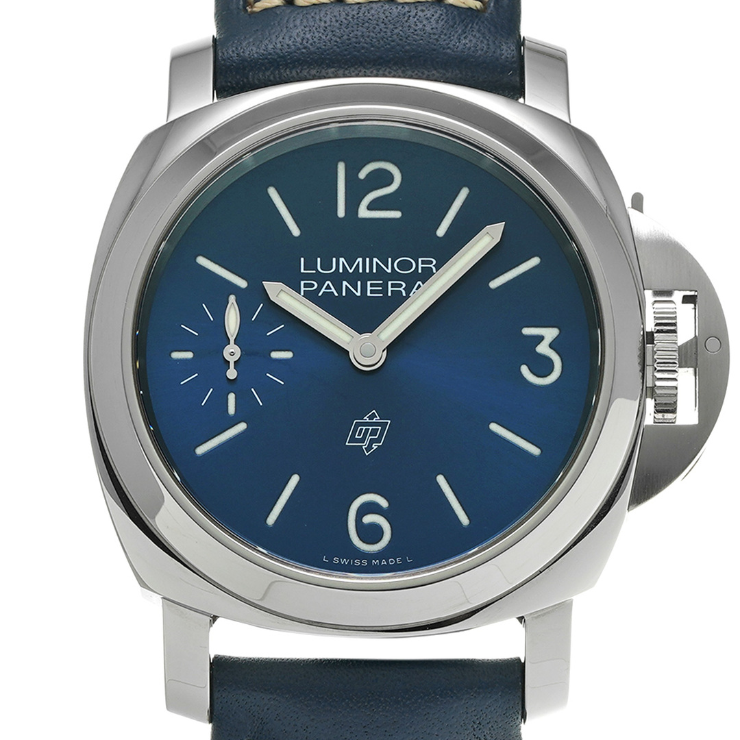 中古 パネライ PANERAI PAM01085 X番(2021年製造) ブルー メンズ 腕時計