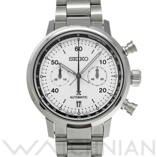セイコー(SEIKO)の中古 セイコー SEIKO SBEC007 ホワイト メンズ 腕時計(腕時計(アナログ))